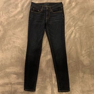 Aeropostale Dark Wash Jeggings (US 2)